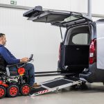 Behindertengerechter Peugeot E-Rifter Heckausschnitt